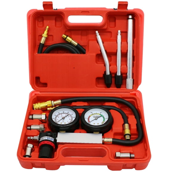 Kit de comprobador de fugas de cilindros XiTuanYuan TU-21 - Rojo claro