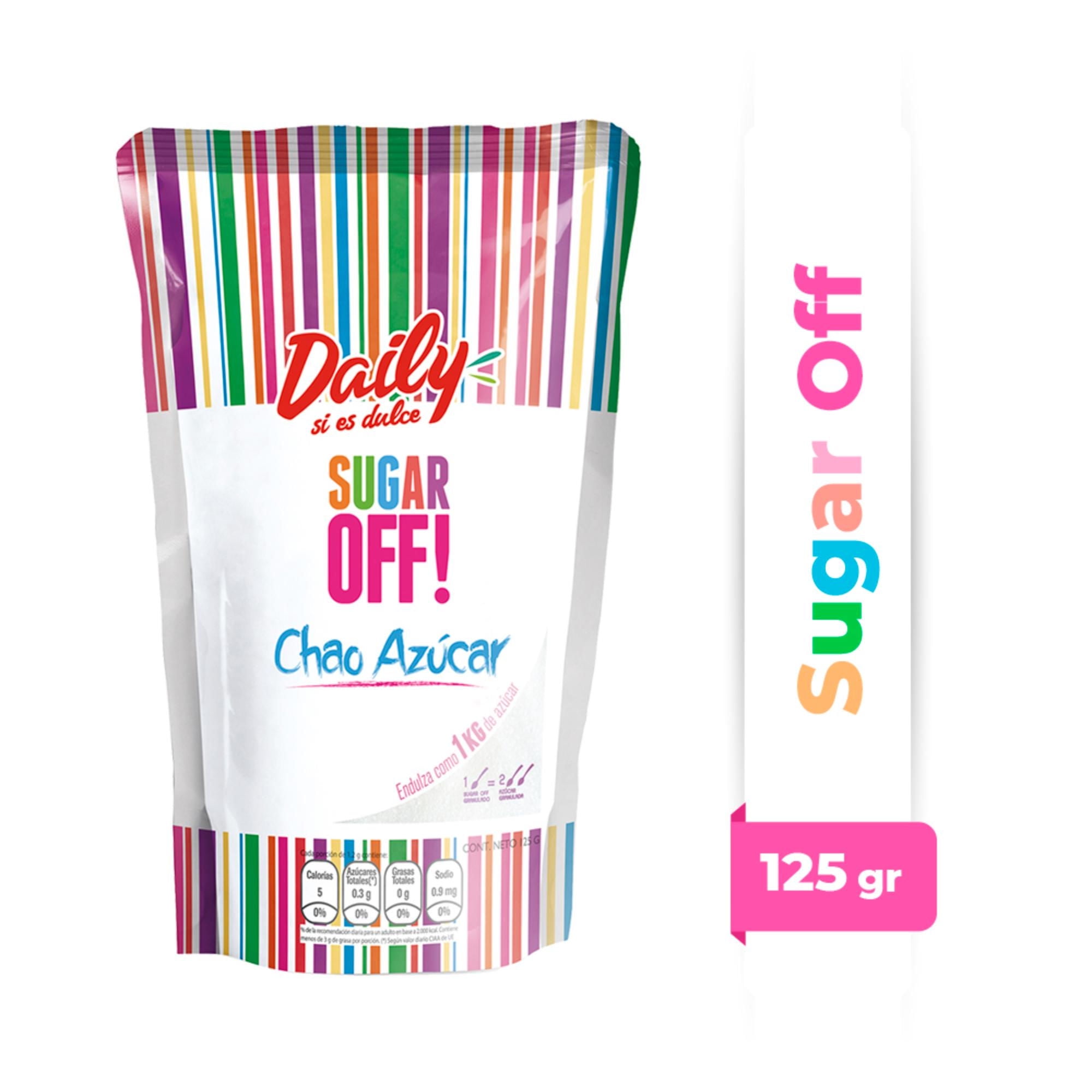 Azúcar Sugar Off Granulada Doypack 125 g Daily