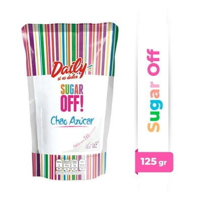 Azúcar Sugar Off Granulada Doypack 125 G Daily