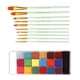 thumbnail image 1 of Face Body Paint Makeup Paletas De Pintura Para Adultos Disfraces Christmas Green, 1 of 5