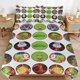 thumbnail image 1 of Grinch Bedding Se Ultra Soft Skin-Friendly Duvet Cover3 Piece, Cute Comforter Cover Bed Set, 1 of 5