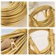 thumbnail image 2 of Bolso de hombro tejido Bettimorn PU dorado, 2 of 8