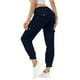 thumbnail image 1 of Pantalones cargo MoFiz para mujer, ligeros, para exteriores, color azul marino, talla L, 1 of 3