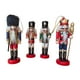 thumbnail image 1 of Set 4 Figuras Soldados Cascanueces Adorno Colgante Navideño, 1 of 7