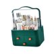 thumbnail image 1 of Cajas De Almacenamiento De Escritorio Contenedor Unidad De Almacenamiento De Cosméticos A Prueba De Polvo Para El Hogar Vanity Green, 1 of 5