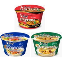 Fideo Instantaneo En Potes Kang Shi Fu Pack 3 Sabores