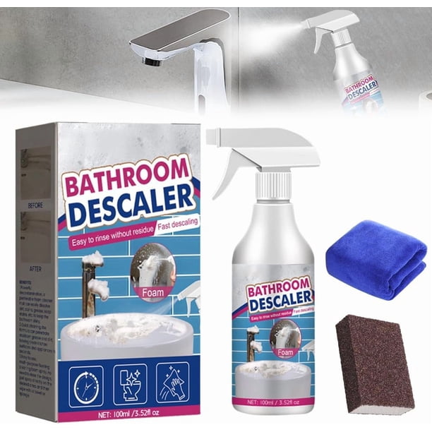 Limpiador desincrustante baño espuma quitamanchas obstinadas cocina baño agua dura