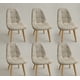 thumbnail image 1 of Pack 6 Sillas Capitonne Lino Beige, 1 of 4