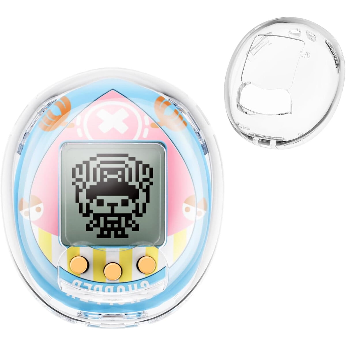 Genérico - Funda Plástica Transparente Para Tamagotchi Nano Con Pick