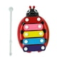 thumbnail image 1 of 5 Notas Glockenspiel Xilófono Ni?os Preescolar Percusión Fiesta Juguete Rojo, 1 of 5
