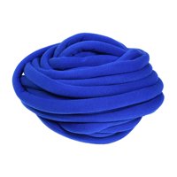 Magideal - De Punto Grueso Suministros De Hechos A Mano Decorativos Tejido Artesanía Cuerda Herramientas Transpirables A Mano Roving Para Manta , Azul Oscuro