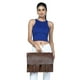 thumbnail image 5 of Cartera Crossbody Sharo Western con Flecos Cuero Marrón, 5 of 11