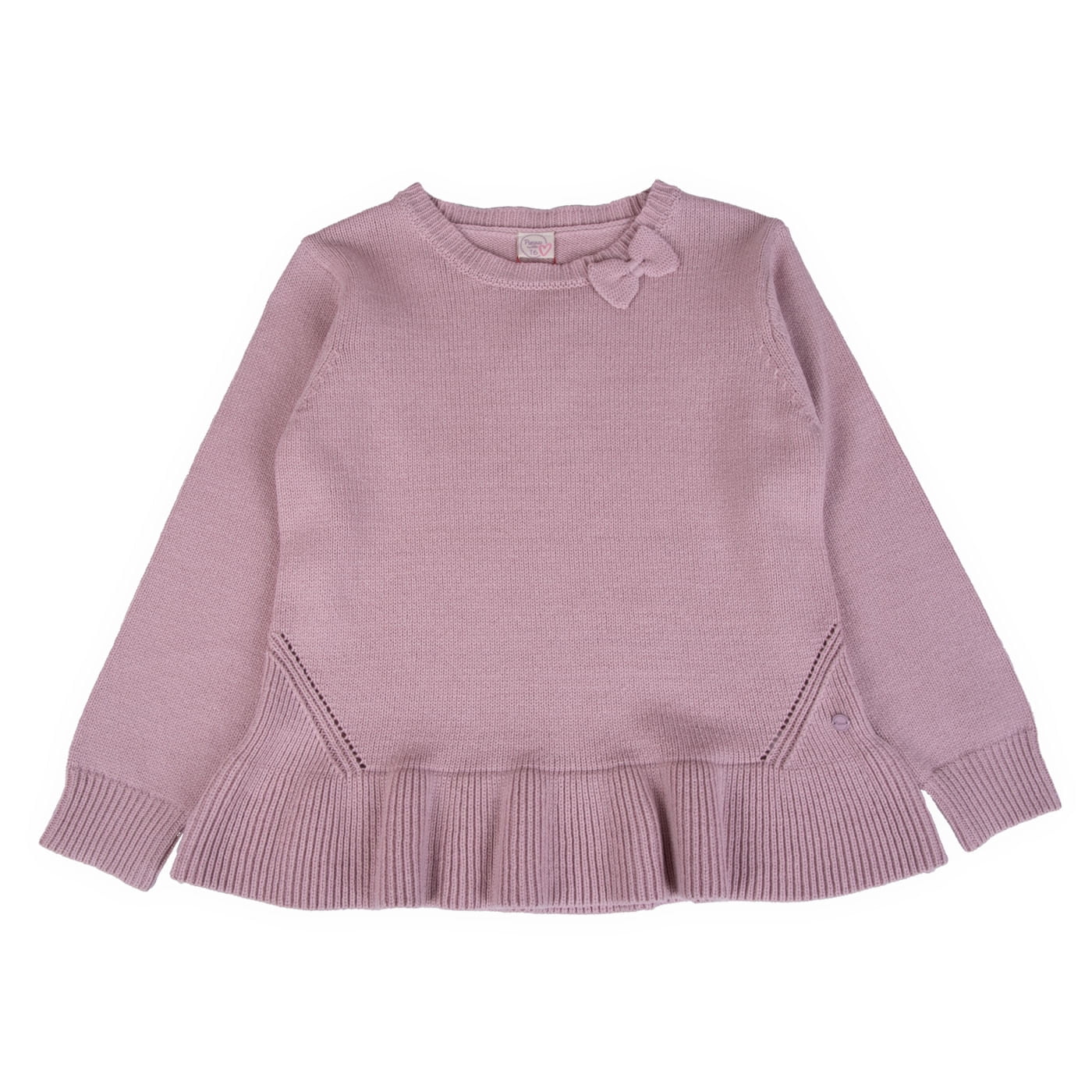 Chaleco Niña Lila Pillin