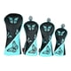 thumbnail image 5 of 4 Fundas Para Cabezas De Palos De Golf, Cuello Largo, Resistentes A Arañazos, Profesionales, Color Negro, 5 of 5