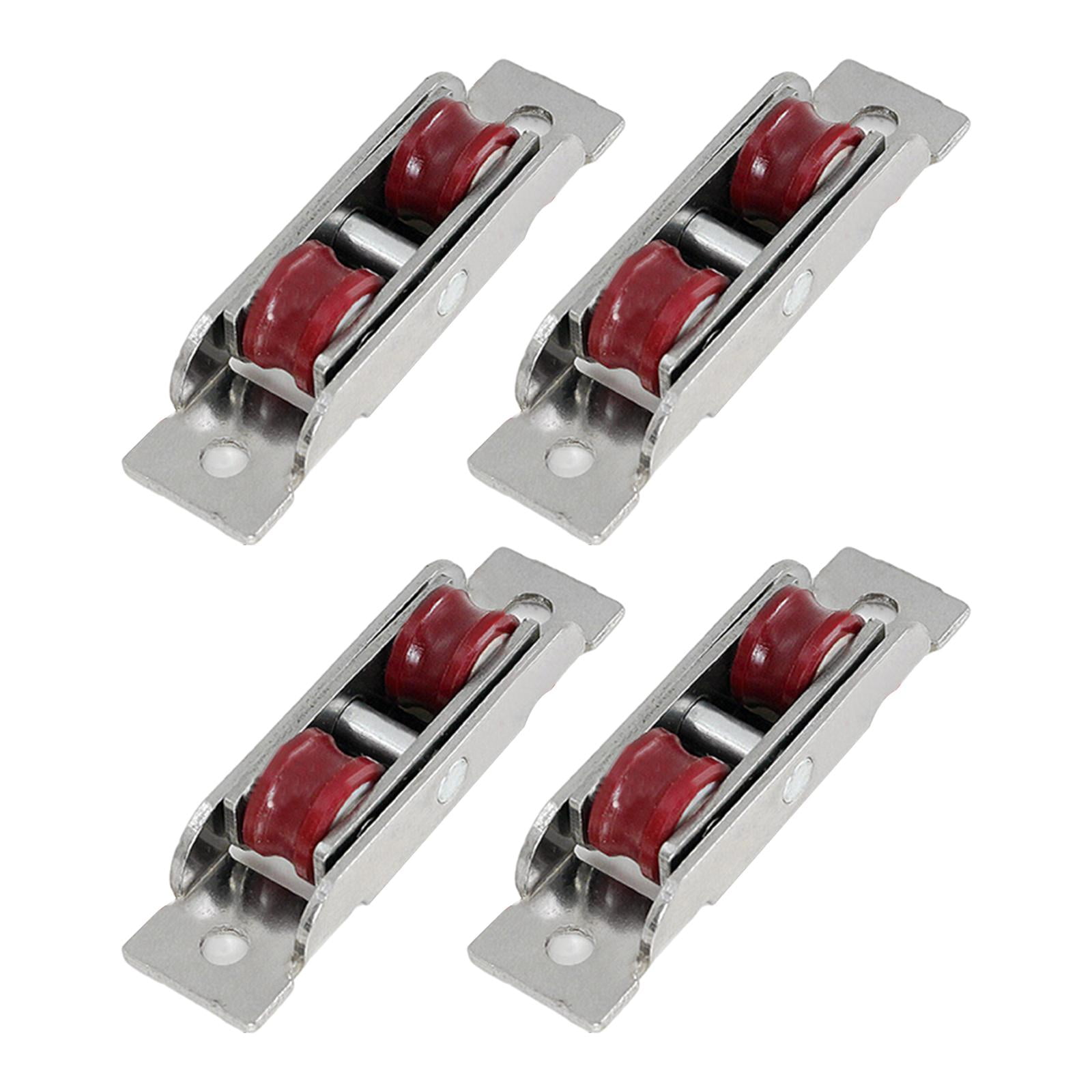 Bothyi - 4 Poleas De Ventana De Empuje Y Tracción, Polea De Nailon De Acero Inoxidable Para Cocina Y Baño A