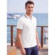 thumbnail image 4 of INSPIRE CHIC Camisa Polo de Hombre de Manga Corta Casual de Verano para Tenis Golf Talla XXL Blanca, 4 of 5