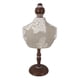 thumbnail image 4 of Soporte De Almacenamiento De Collar Maniquí De Madera Elegante Para Tocador De Tienda De Mostrador, 4 of 5