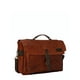 thumbnail image 1 of Cartera y Bolso Bandolera Sharo Classic Leather Marrón y Lavanda, 1 of 7