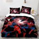 thumbnail image 1 of Marvel Duvet Cover Cartoon Anime Spider-Man Printed Bedding Sets Kids Comforter Bedding Sets Full Size Bedroom Decoration Bed Sheets, 1 of 5