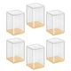 thumbnail image 4 of Vitrina De 6 Piezas Apilable Para Coleccionables Figura En Miniatura Modelo Amarillo, 4 of 5