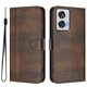 thumbnail image 1 of Funda Cartera para Motorola Moto Edge 50 Fusion 5G Protección 360° con Ranuras para Tarjetas y Soporte Marrón, 1 of 6