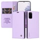 thumbnail image 4 of Funda Billetera de Cuero para Samsung Galaxy S20 Plus con Tarjetero y Soporte - Tapa Magnética Morado, 4 of 6