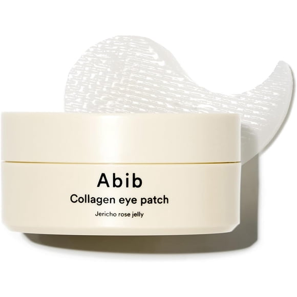 Parches Ojos Abib Colágeno Jericho Rose Jelly 60 Unidades Vegano