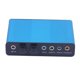 thumbnail image 4 of Tarjeta De Sonido Externa USB 5.1 Sonido Envolvente Tarjeta De Sonido De Audio óptico, Azul, 4 of 5