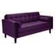 thumbnail image 2 of Sofa Retro 3c Felpa 00 Morado, 2 of 6
