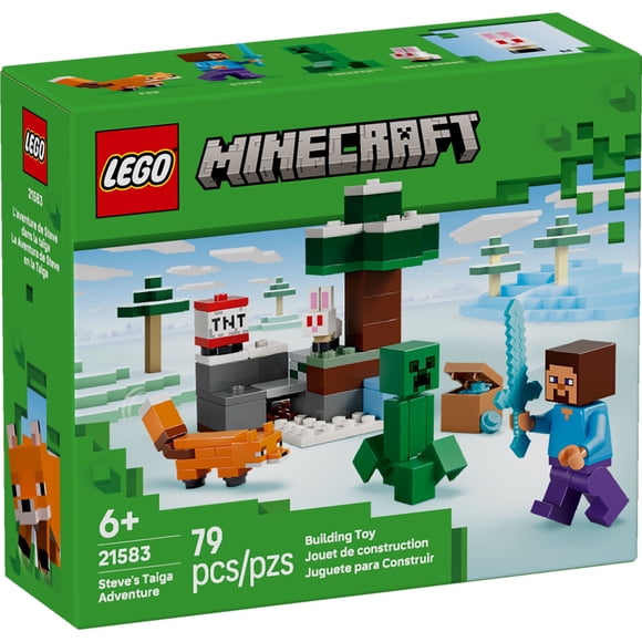Lego La Aventura De Steve En La Taiga