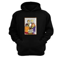 Genérico - Polerón Canguro Scooby Doo Negro Talla S Unisex
