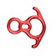 thumbnail image 1 of Descensor Portátil De 8 Figuras De 50 KN Para Expansión De Picos De Espeleología, Color Rojo, 1 of 5
