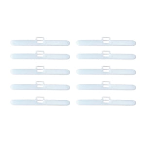 Magideal - Colgadores De Listones Verticales Para Persianas, Pestañas Superiores Para Reparación De Listones, Clips, Accesorios De Cortina Para Sala De Estar Y O