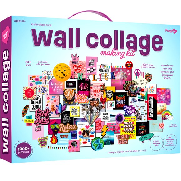 Kit de collage de pared Pretty Me para niñas adolescentes y preadolescentes