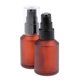 thumbnail image 1 of 2 piezas de bomba de pulverización vacía botella de loción rellenable lociones de vidrio botella 30 ml, 1 of 5
