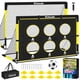thumbnail image 1 of Set de porterías de fútbol KJSUE para niños con 2 redes de 6 x 4 pies, balón, bomba y accesorios, 1 of 7