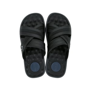 Sandalia Hombre Negro Alabama Slide Cartago