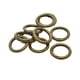 thumbnail image 2 of 10 unids 28mm Ronda Spring Snap Hooks mosquetón llavero llavero de bronce, 2 of 5