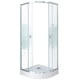 thumbnail image 4 of Shower Door Curvo Mosaic White 80x80x199 Cm (incluye Receptáculo), 4 of 5