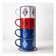 thumbnail image 1 of Set 4 Tazones Apilables Universidad De Chile 400ml, 1 of 9