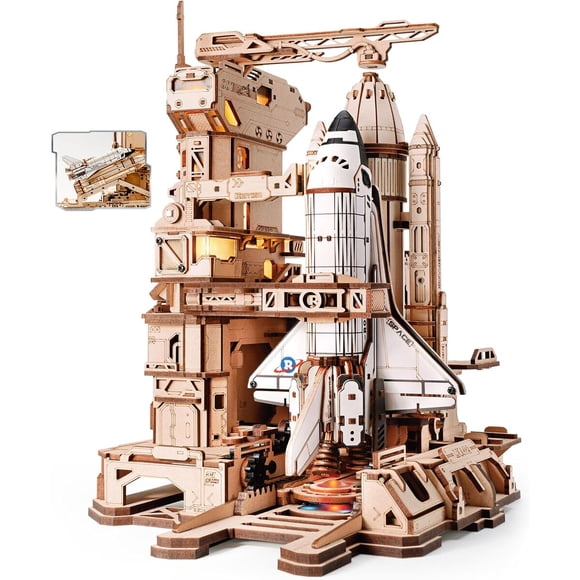 Puzzle 3D ROKR Transbordador Espacial Interactivo 446 Piezas