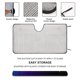 thumbnail image 3 of Kylian Mbappé Parasol para Parabrisas Delantero Protector Plegable, Visera Solar para Auto Bloquea Rayos UV Mantiene tu Vehículo Fresco 140cm*76cm, 3 of 6