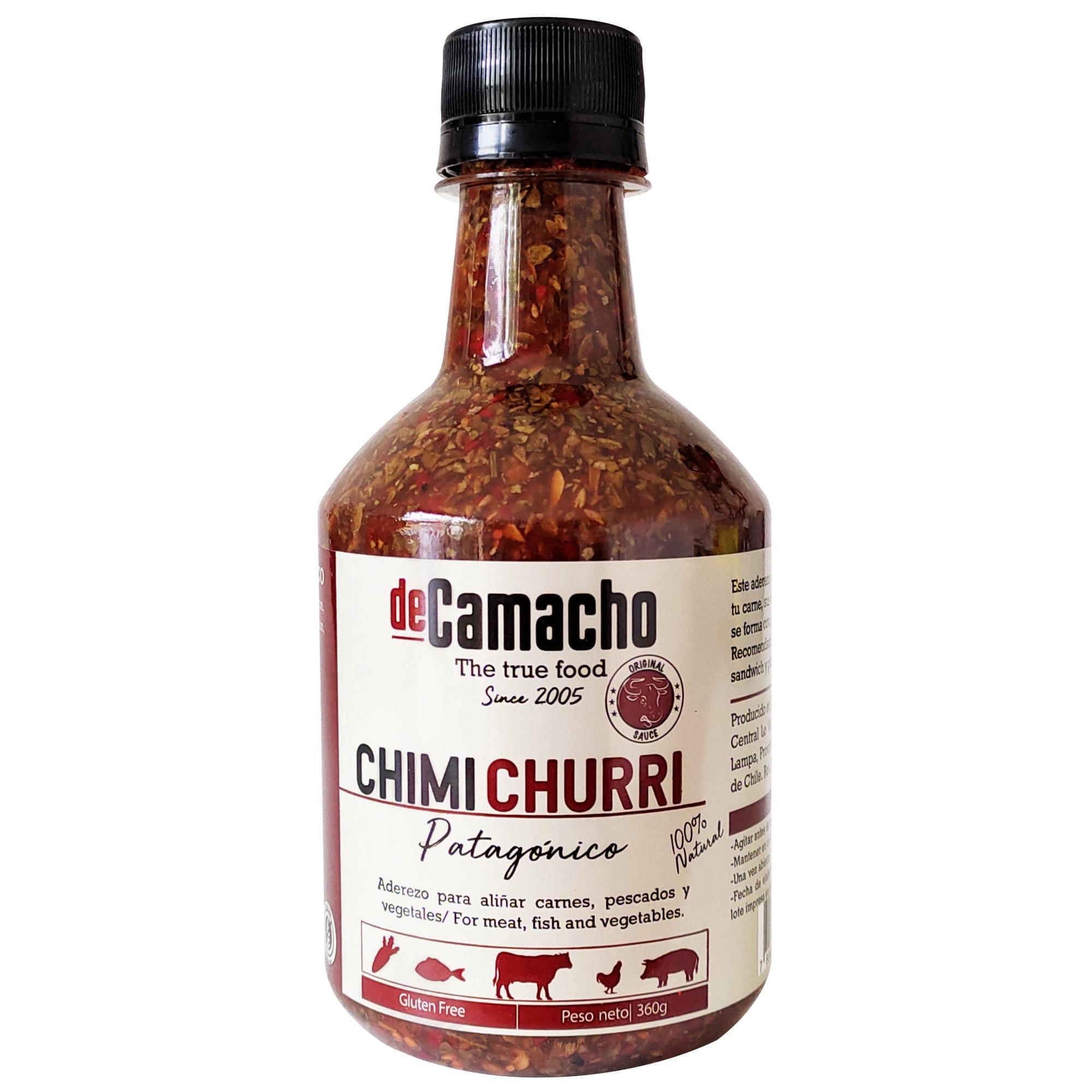 Chimichurri Patagónico Botella 360 g De Chamaco