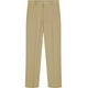 thumbnail image 1 of Pantalones Tommy Hilfiger para niños con la parte delantera plana, recto, 20 pulgadas, color caqui, 1 of 3