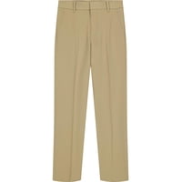 Pantalones Tommy Hilfiger Para Niños Con La Parte Delantera Plana, Recto, 12 Años, Caqui