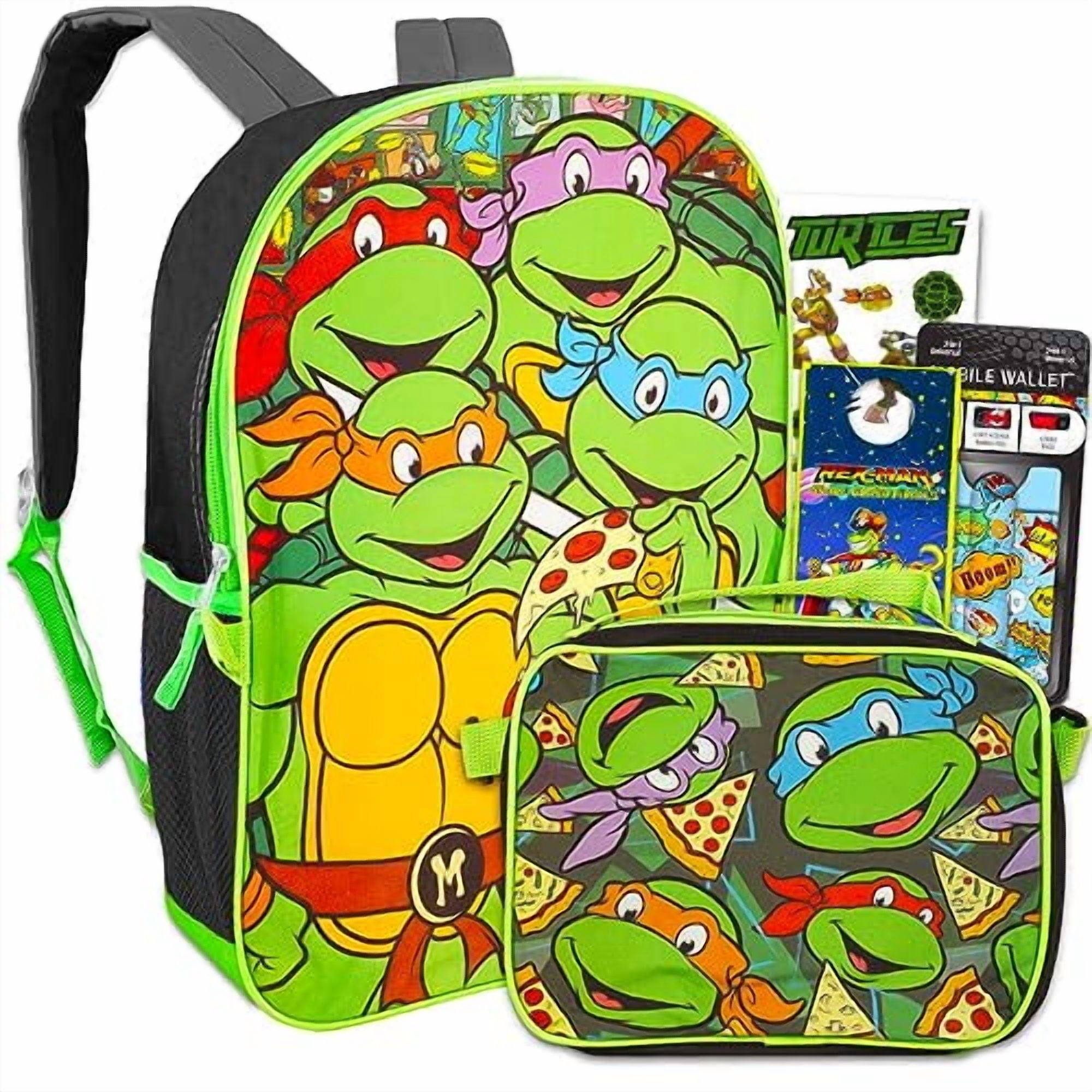 Set De Mochila Y Lonchera Teenage Mutant Ninja Turtles