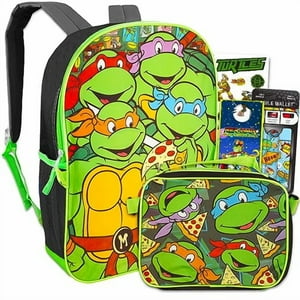 Set De Mochila Y Lonchera Teenage Mutant Ninja Turtles