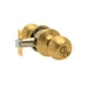 thumbnail image 2 of Cerradura de pomo cilíndrica, Baño - Dormitorio. (Bronce pulido). SKU: SDP30-PB, 2 of 3