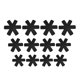 thumbnail image 3 of 12 Piezas Worktop Saver Mat Divider Pads Table Pots And Pans Dividers Black, 3 of 5