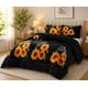 thumbnail image 2 of Cubrecama de Invierno Plush con Chiporro 2 Plazas Color Negro  Girasoles  TFYH59, 2 of 3